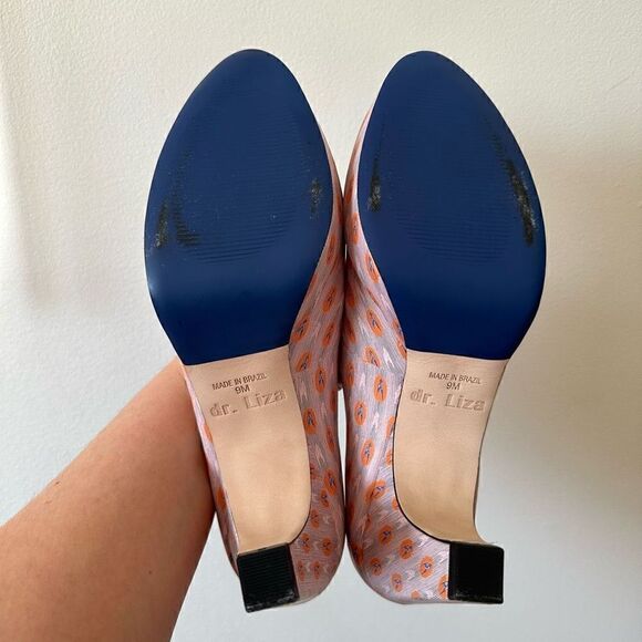 Dr. Liza African Ankara Pink Sneaker Perfect Pump - Picture 10 of 12